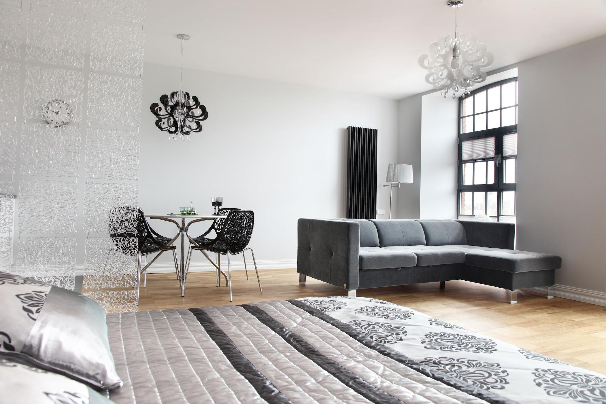 Loft Aparts Łódź Szoba fotó