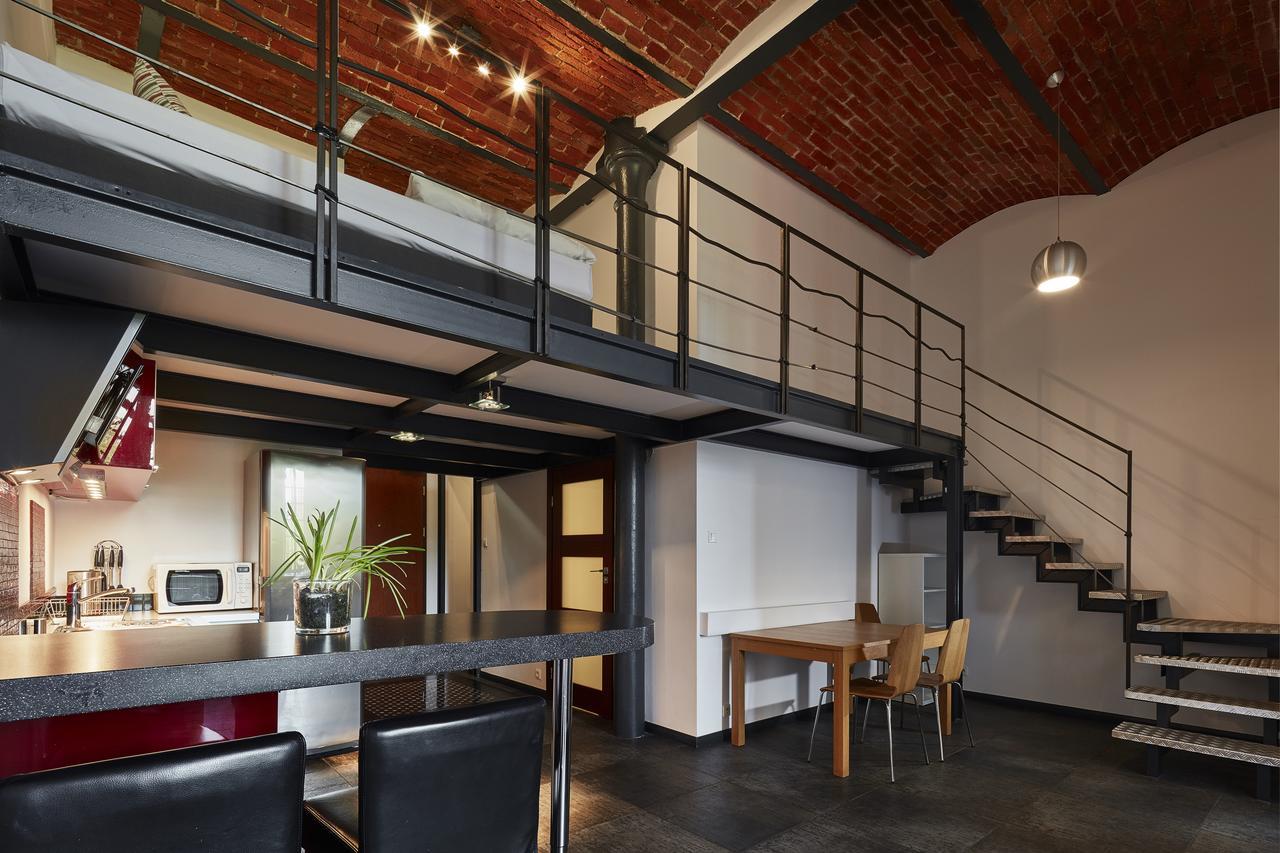 Loft Aparts Łódź Szoba fotó
