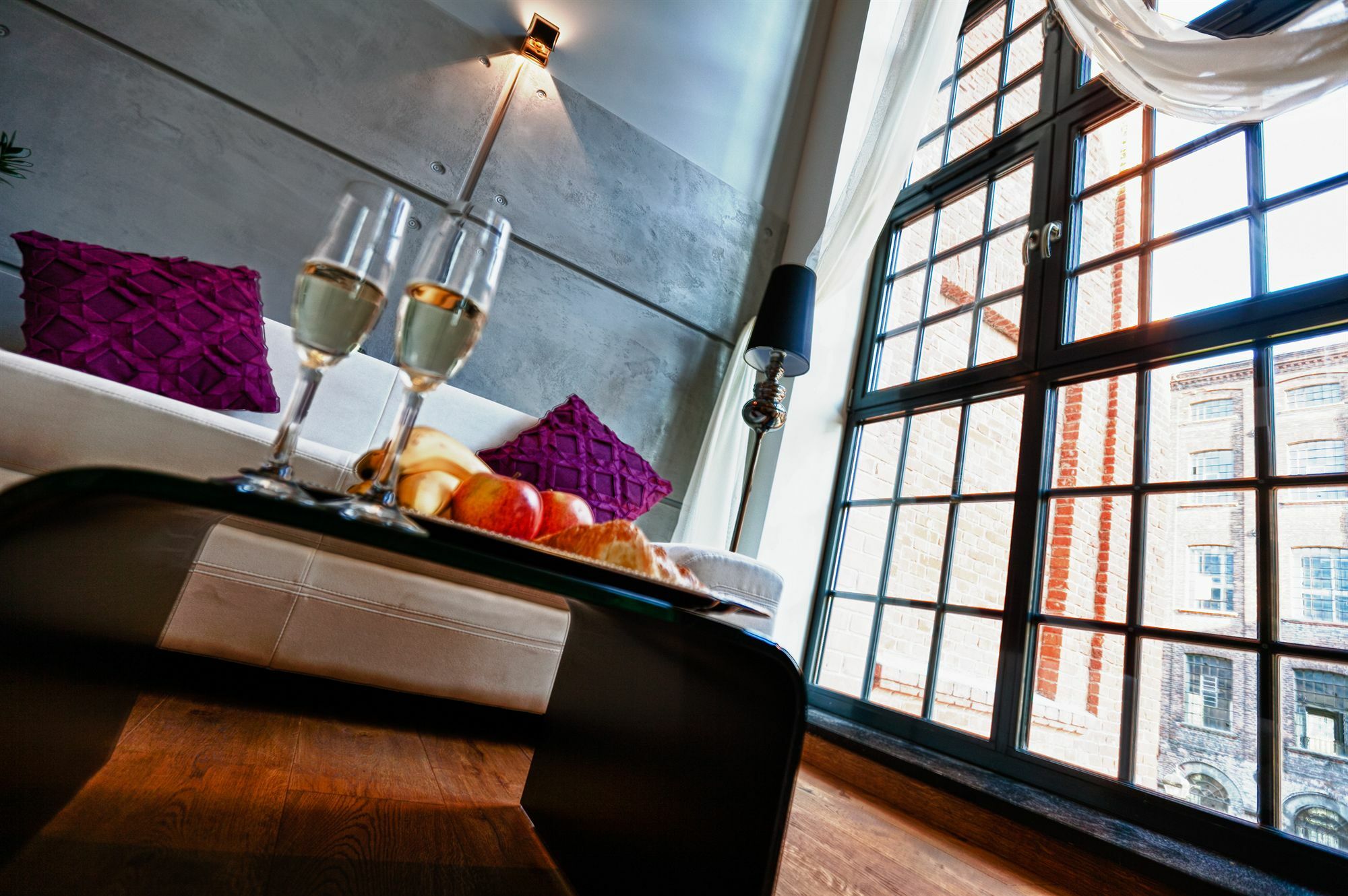 Loft Aparts Łódź Szoba fotó